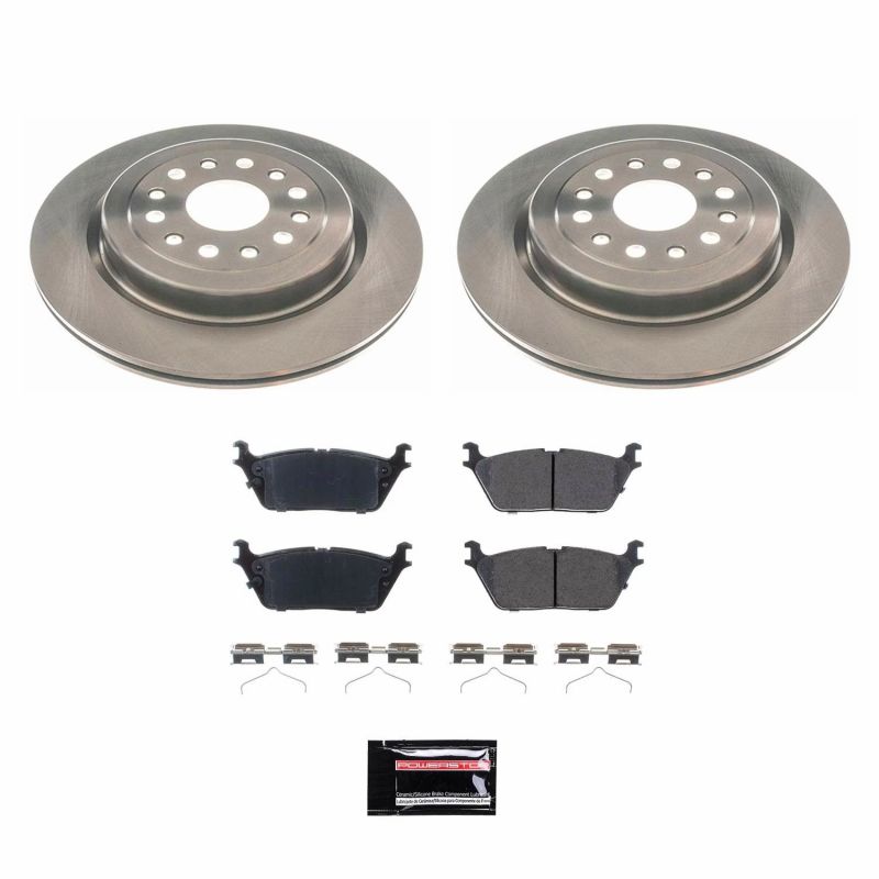Power Stop 2019 Ram 1500 Rear Autospecialty Brake Kit Brake Kits - OE PowerStop