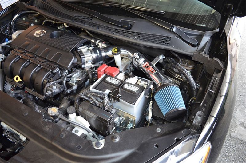Injen 13-19 Nissan Sentra 4 Cylinder 1.8L w/ MR Tech and Air Fusion Polish Short Ram Intake Cold Air Intakes Injen