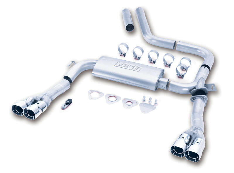 Borla 98-01 CAMARO/TRANS AM 5.7L V8 AT/MT Catback Exhaust Quad Tips Catback Borla