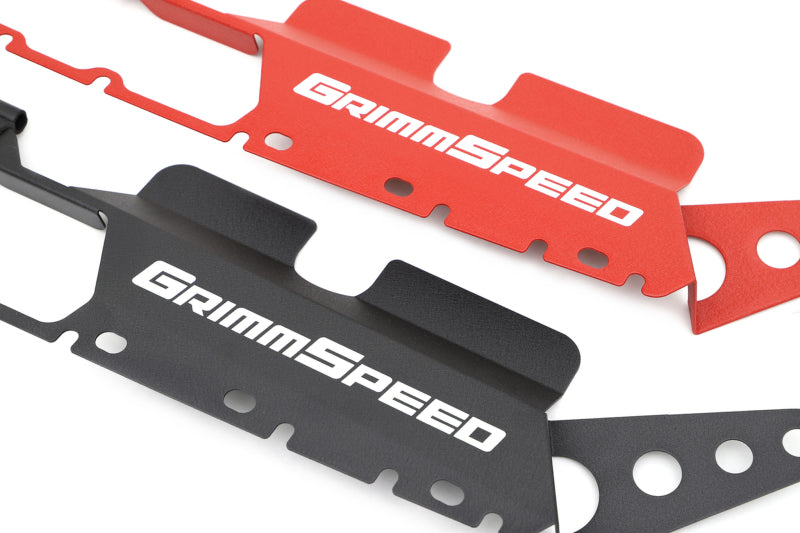 GrimmSpeed 15+ Subaru WRX/STI Radiator Shroud - Black Radiator Shrouds GrimmSpeed