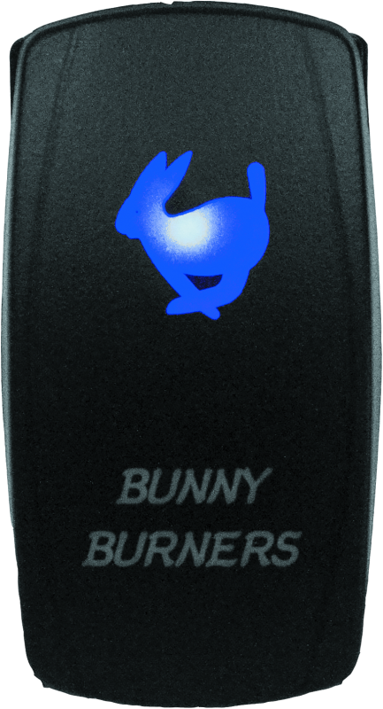DragonFire Racing Lighted Switch Bunny Burner On/Off Blue Relays DragonFire Racing