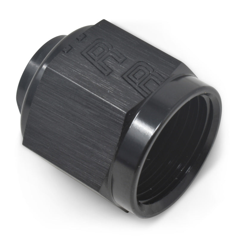 Russell Performance -4 AN Flare Cap (Black) Fittings Russell