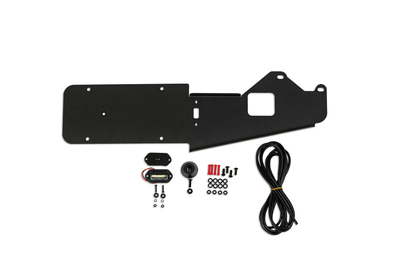 DV8 Offroad 21-23 Ford Bronco Rear License Plate Relocation Bracket License Plate Relocation DV8 Offroad