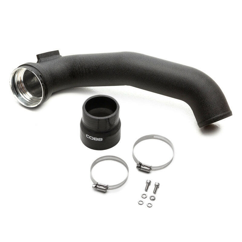 Cobb BMW N55 Charge Pipe - Wrinkle Black Intercooler Pipe Kits COBB