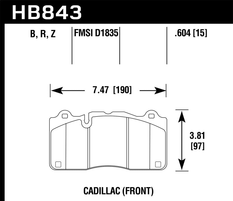 Hawk Performance Ceramic Brake Pads Brake Pads - Performance Hawk Performance