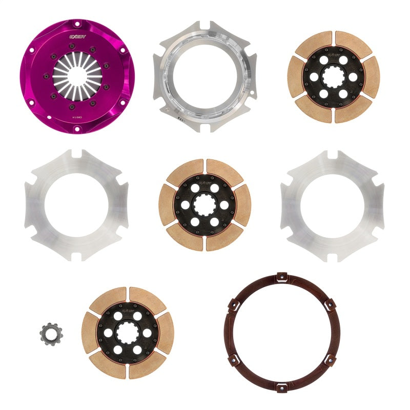 Exedy Universal Builder Series Triple Metallic Clutch Does NOT Incl FW Req. Custom Clutch Actuation Clutch Kits - Multi Exedy