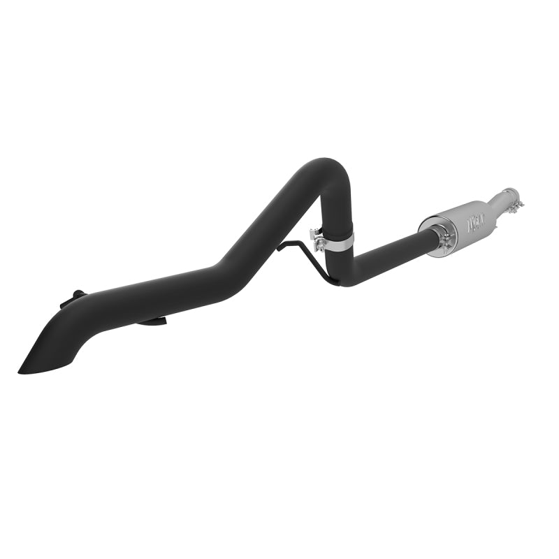 MBRP 2007-2009 Jeep Wrangler (JK) 3.8L V6 4 dr Off-Road Tail Pipe Muffler before Axle Axle Back MBRP