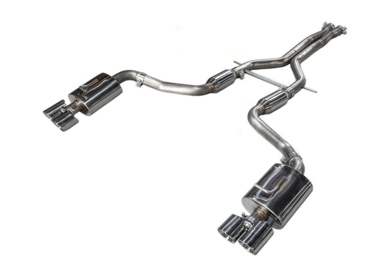 AWE Tuning Panamera 2/4 Track Edition Exhaust (2014+) - w/Chrome Silver Tips Catback AWE Tuning