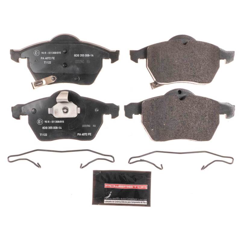 Power Stop 99-05 Saab 9-5 Euro-Stop ECE-R90 Front Brake Pads Brake Pads - OE PowerStop