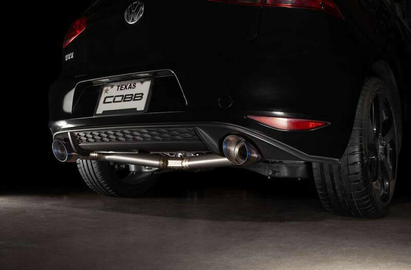 Cobb 15-17 Volkswagen GTI (MK7) Titanium Cat-Back Exhaust System Catback COBB