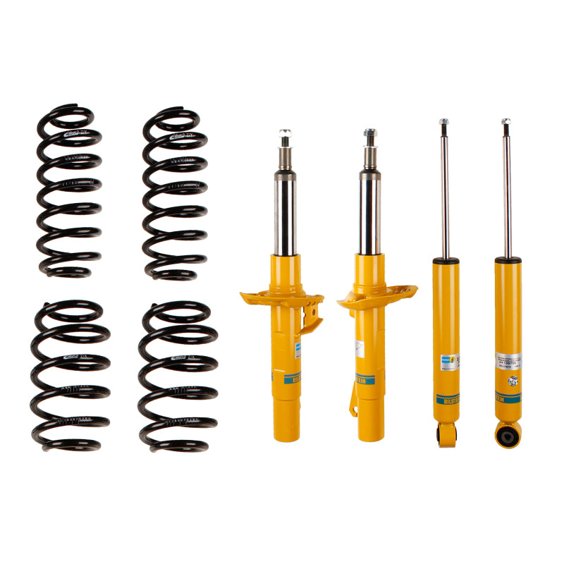 Bilstein B12 2011 Volkswagen Golf TDI Comfortline Wagon Front and Rear Suspension Kit Shock & Spring Kits Bilstein