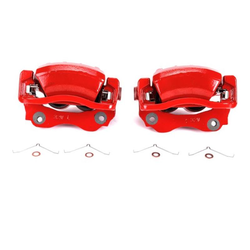 Power Stop 01-05 Lexus IS300 Front Red Calipers w/Brackets - Pair Brake Calipers - Perf PowerStop