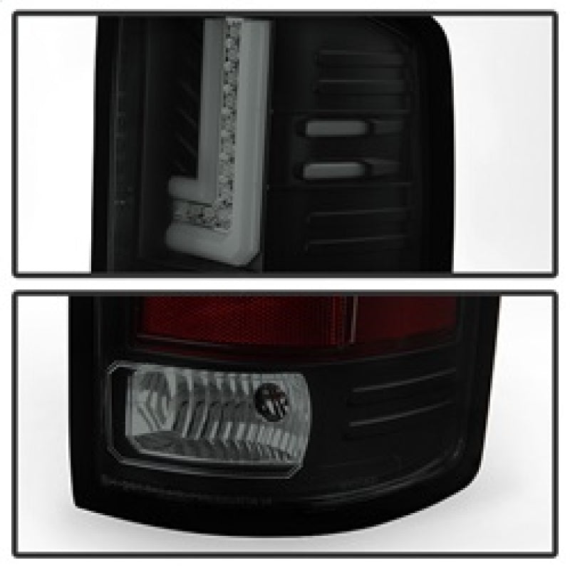 Spyder GMC Sierra 14-16 LED Tail Lights Black Smoke ALT-YD-GS14-LBLED-BSM Tail Lights SPYDER