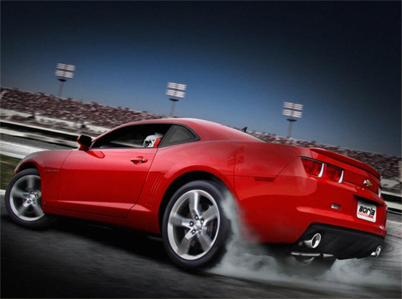 Borla 10-13 Chevy Camaro SS 6.2L V8 Single RoundTip Split Rear Exit S-Type Catback Exhaust Catback Borla