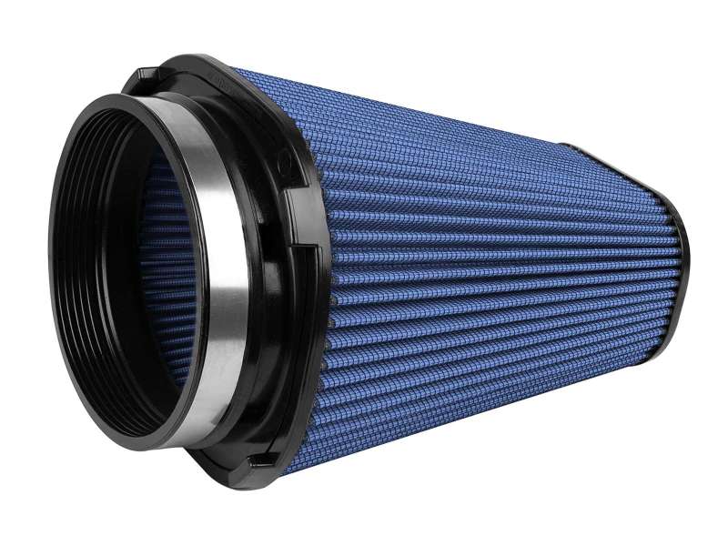 aFe Magnum FLOW Pro 5R Air Filter (5.5x 7.5)in F (9x 7)in B (5.8 x 3.8)in T (Carbon Fiber) x 10in H Air Filters - Universal Fit aFe