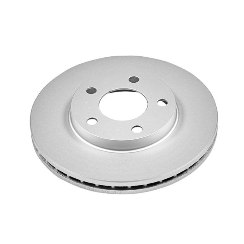 Power Stop 94-04 Ford Mustang Front Evolution Geomet Coated Rotor Brake Rotors - OE - Cryo PowerStop