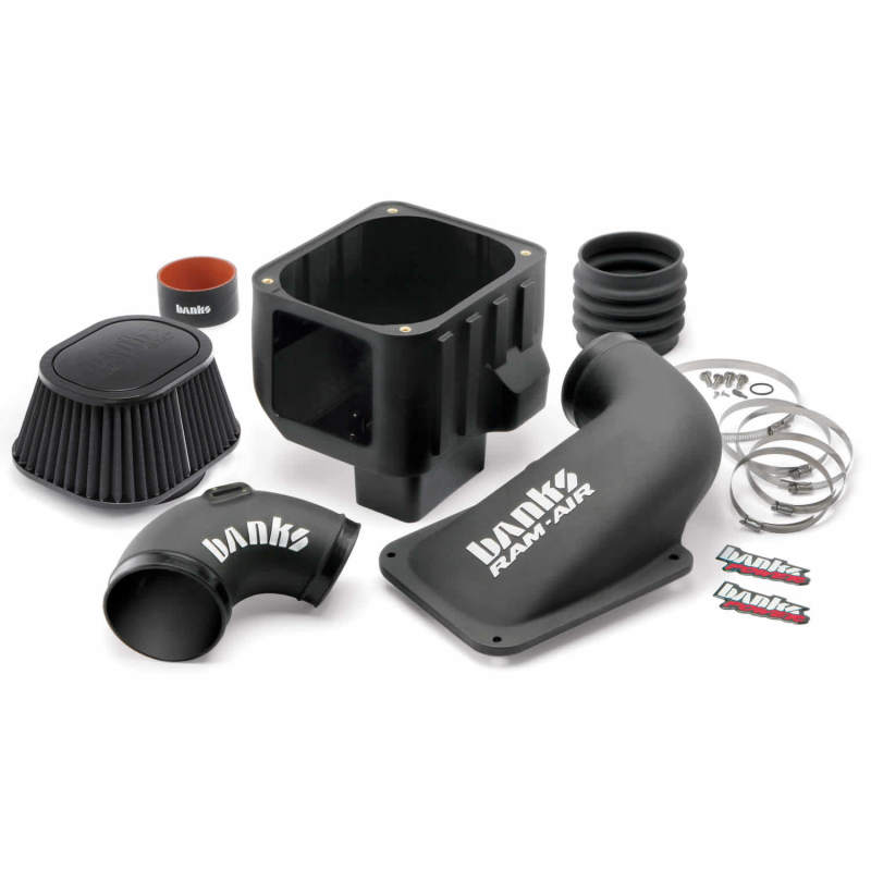 Banks Power 07-10 Chevy 6.6L LMM Ram-Air Intake System - Dry Filter Short Ram Air Intakes Banks Power