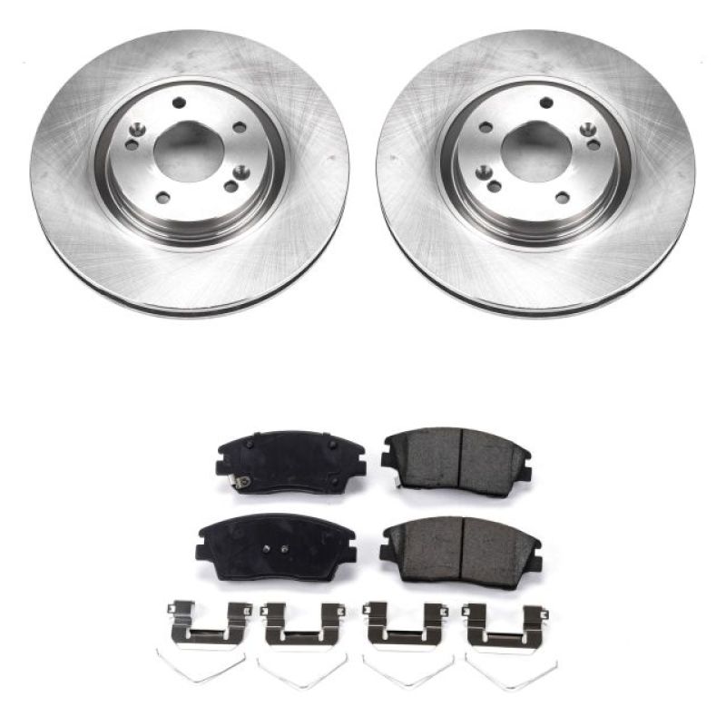 Power Stop 15-17 Hyundai Tucson Front Autospecialty Brake Kit Brake Kits - OE PowerStop