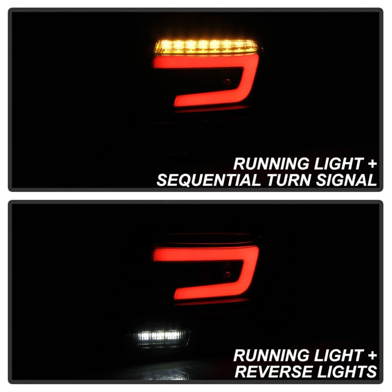 Spyder 08-11 Subaru Impreza WRX 4DR LED Tail Lights - Black Smoke ALT-YD-SI084D-LED-BSM Tail Lights SPYDER