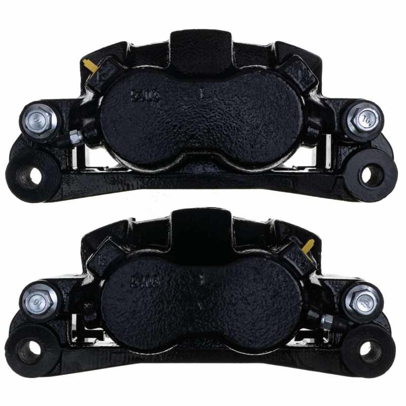 Power Stop 00-05 Ford Excursion Front Black Caliper - Pair w/Bracket Brake Calipers - Perf PowerStop