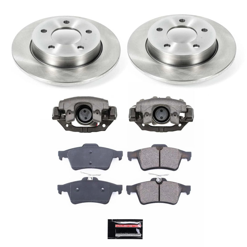 Power Stop 10-13 Mazda 3 Rear Autospecialty Kit w/Calipers Brake Kits - OE PowerStop