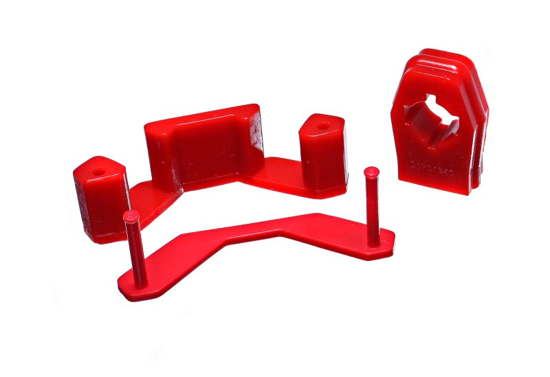 Energy Suspension 2015 Ford Mustang Manual Transmission Shifter Bushing Set - Red Shifter Bushings Energy Suspension