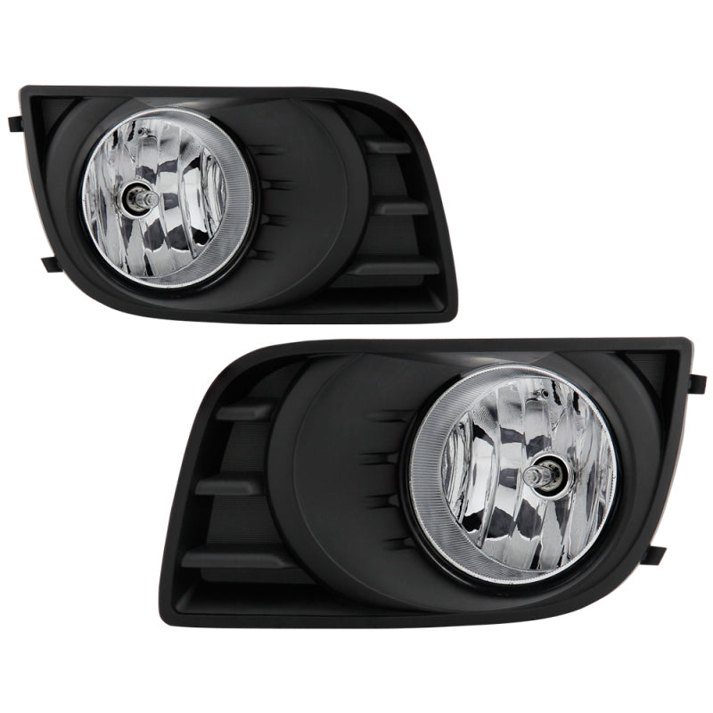 Spyder Toyota Sequoia 08-16 OEM Style Fog Lights w/OEM Fit Switch - Fog Bulbs-4145(Included) - Clear Fog Lights SPYDER