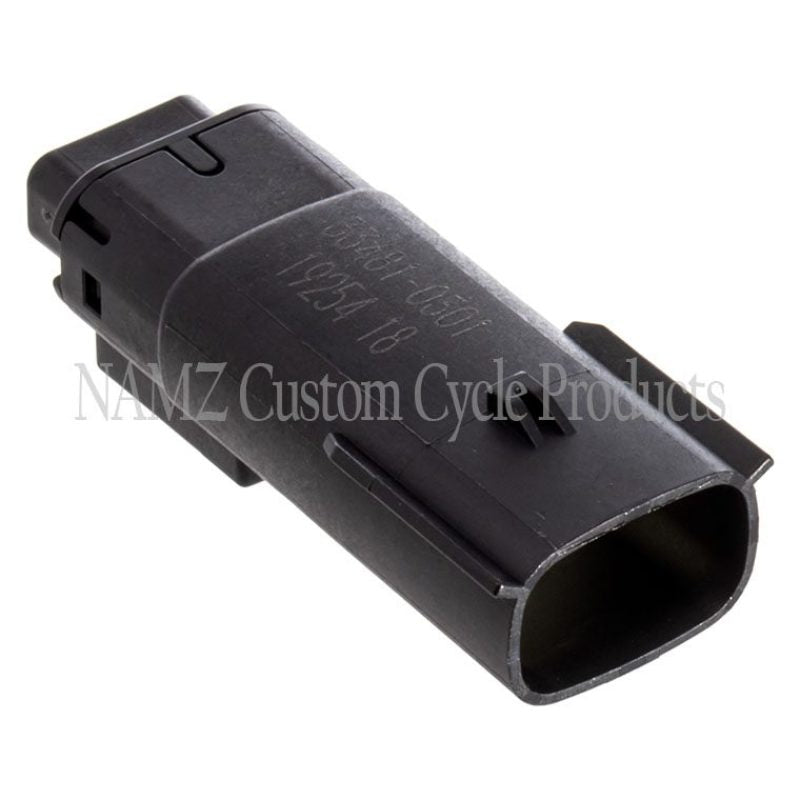 NAMZ 07-23 FLHRC Models Right Side Handlebar Ctrl Molex MX-150 3-Position Male - Blk (HD 72511-07BK) Wiring Connectors NAMZ