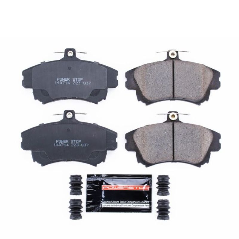 Power Stop 00-04 Volvo S40 Front Z23 Evolution Sport Brake Pads w/Hardware Brake Pads - Performance PowerStop