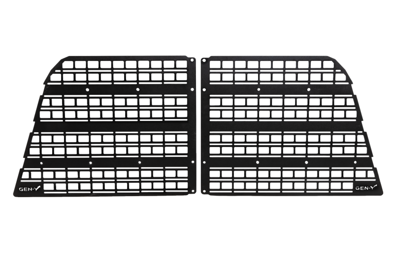 Gen-Y 19+ Dodge Ram 2500/3500 Defender Headache Rack/ 3-Molle Panels - Black Exterior Trim GEN-Y Hitch