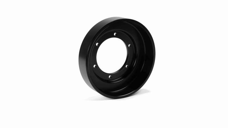 Fleece Performance 03-12 Dodge 2500/3500 Cummins Fan Drive Pulley (Black Finish) Pulleys - Crank, Underdrive Fleece Performance