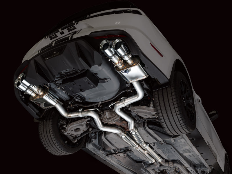 AWE Tuning 18-23 S550 Mustang GT SwitchPath Exhaust - Chrome Silver Tips Catback AWE Tuning