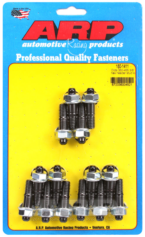 ARP Olds 350-455 3/8in hex header stud kit Hardware Kits - Other ARP