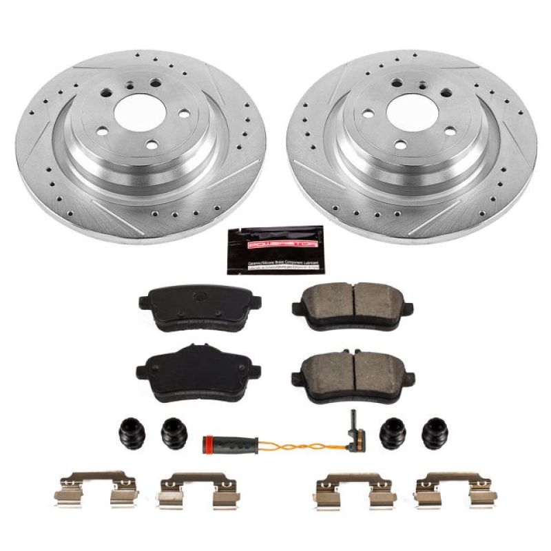 Power Stop 2016 Mercedes-Benz GLE300d Rear Z23 Evolution Sport Brake Kit Brake Kits - Performance D&S PowerStop