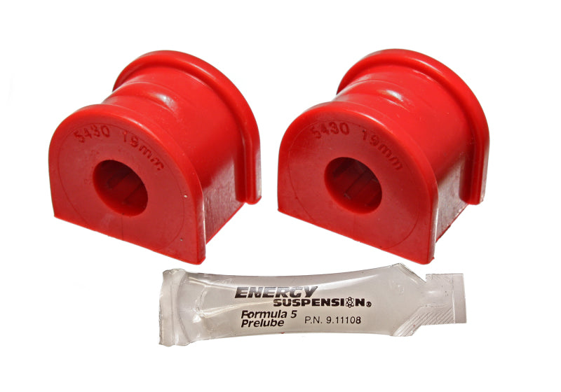 Energy Suspension 22Mm Rear Swaybar Set - Red Bushing Kits Energy Suspension
