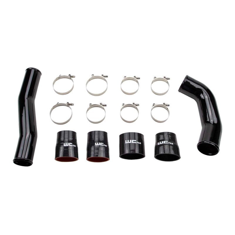 Wehrli 10-12 Cummins 6.7L Stage 1 High Flow Bundle Kit - Gloss Black Cold Air Intakes Wehrli