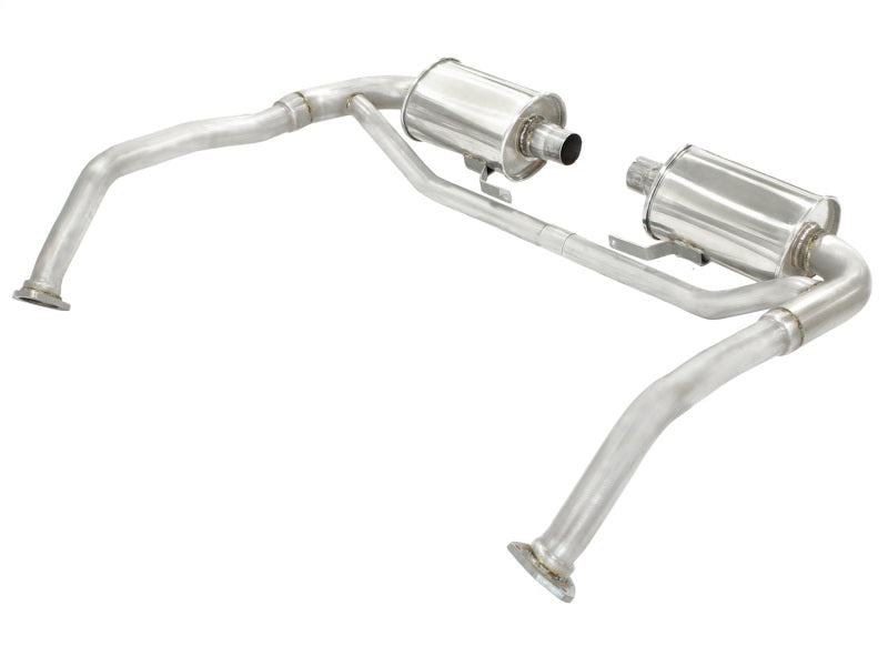 aFe MACHForce XP Exhaust Cat-Back 2in SS-304 Cat-Back Exhaust for 05-08 Porsche Boxster S (987.1) H6 Catback aFe