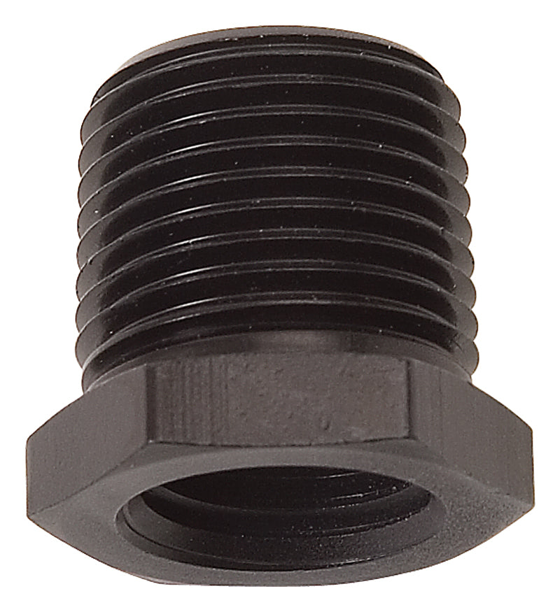 Russell Performance 3/8in Male to 1/4in Female Pipe Bushing Reducer (Black) Fittings Russell