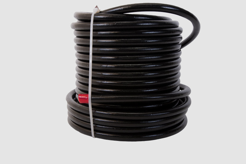 Aeromotive PTFE SS Braided Fuel Hose - Black Jacketed - AN-10 x 16ft Hoses Aeromotive