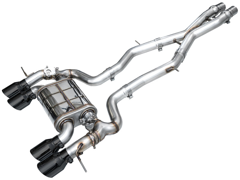 AWE Tuning 23-24 BMW G87 M2 SwitchPath Edition Exhaust - Diamond Black Tips Catback AWE Tuning