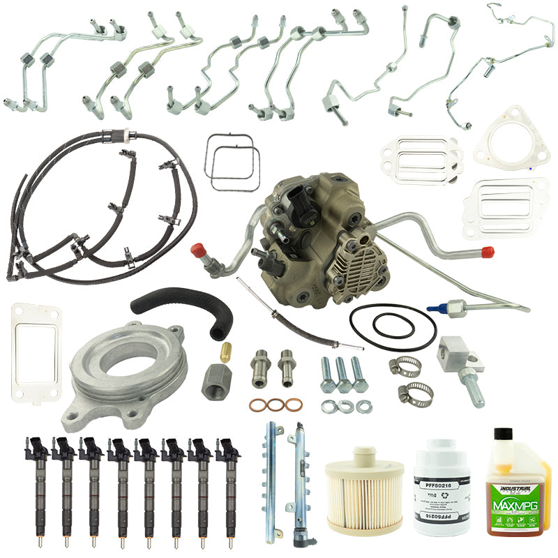 Industrial Injection 11-16 Duramax 6.6L LML Bosch Disaster Kit w/Emissions Intact CP3 Conversion Kit Fuel Systems Industrial Injection