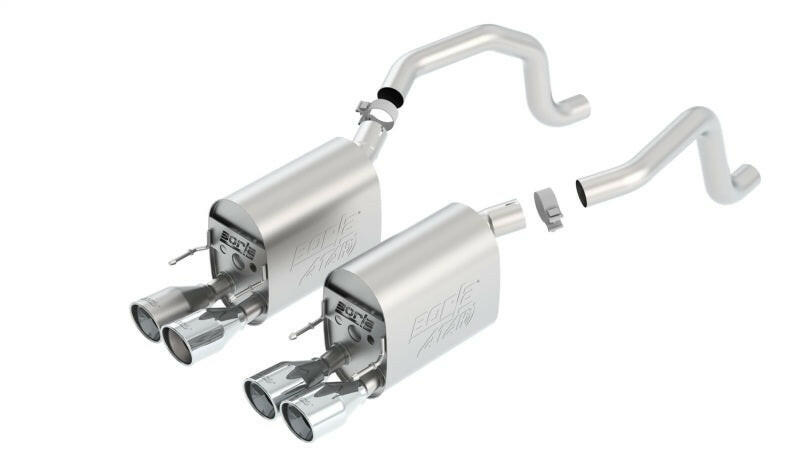 Borla 09-12 Chevy Corvette C6 Coupe/Convertible 6.2L 8cyl Aggressive ATAK Exhaust Catback Borla