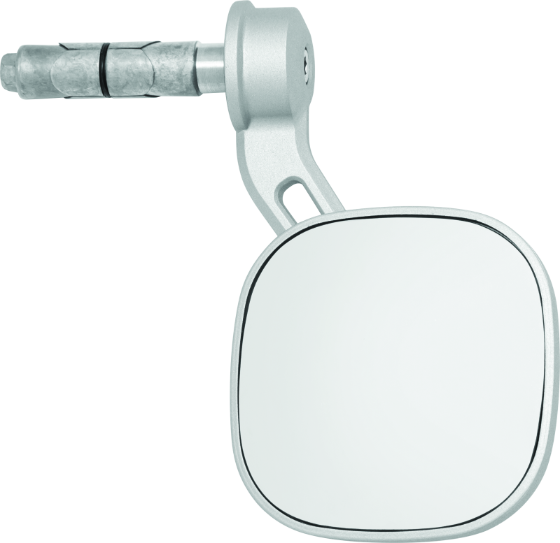 Kuryakyn Dillinger Bar End Mirrors Silver Air Filters - Direct Fit Kuryakyn