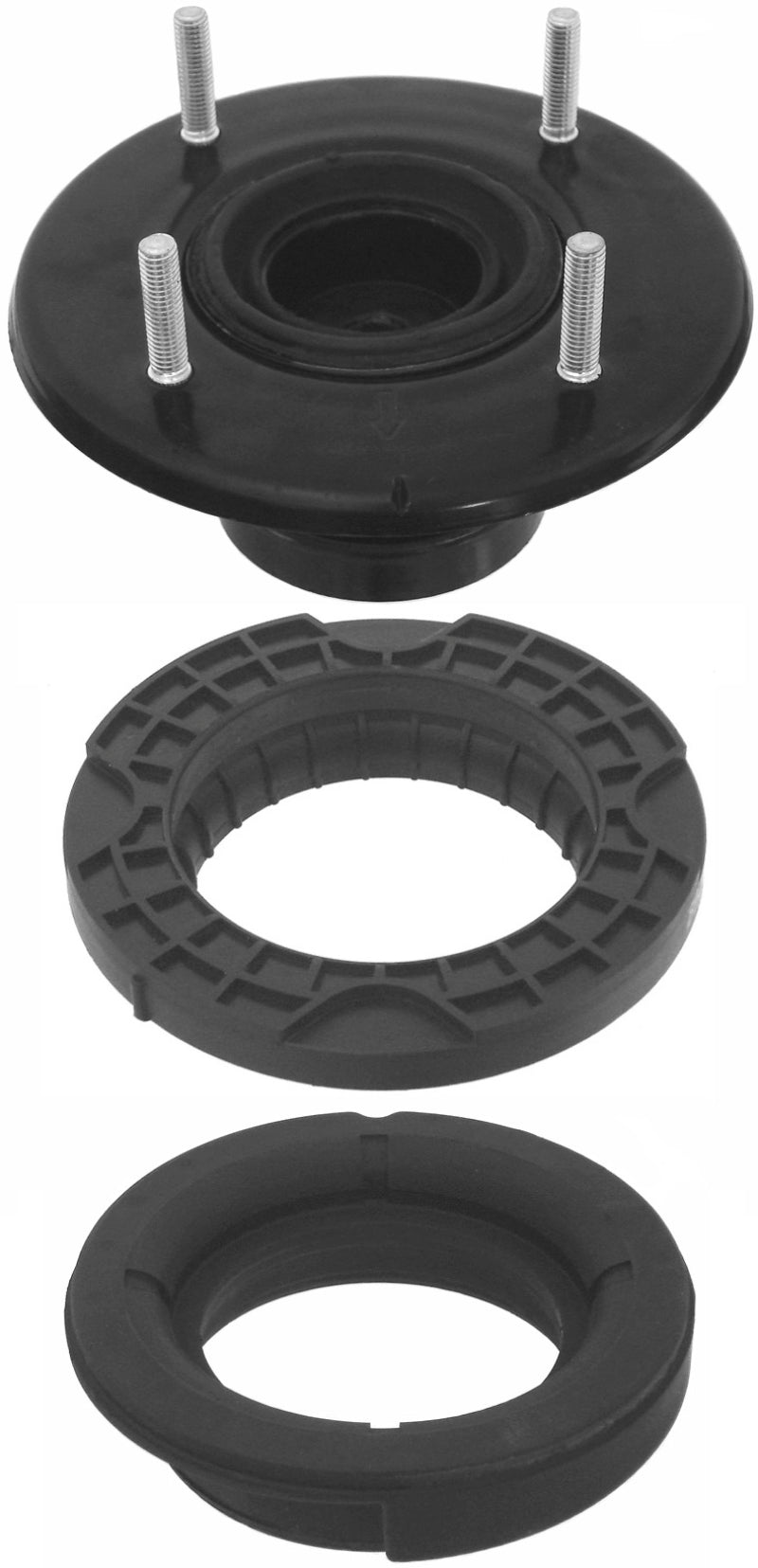 KYB Shocks & Struts Strut Mount Front 07-08 Ford Edge / 08-09 Taurus / 08-09 Mercury Sable Shock Mounts & Camber Plates KYB