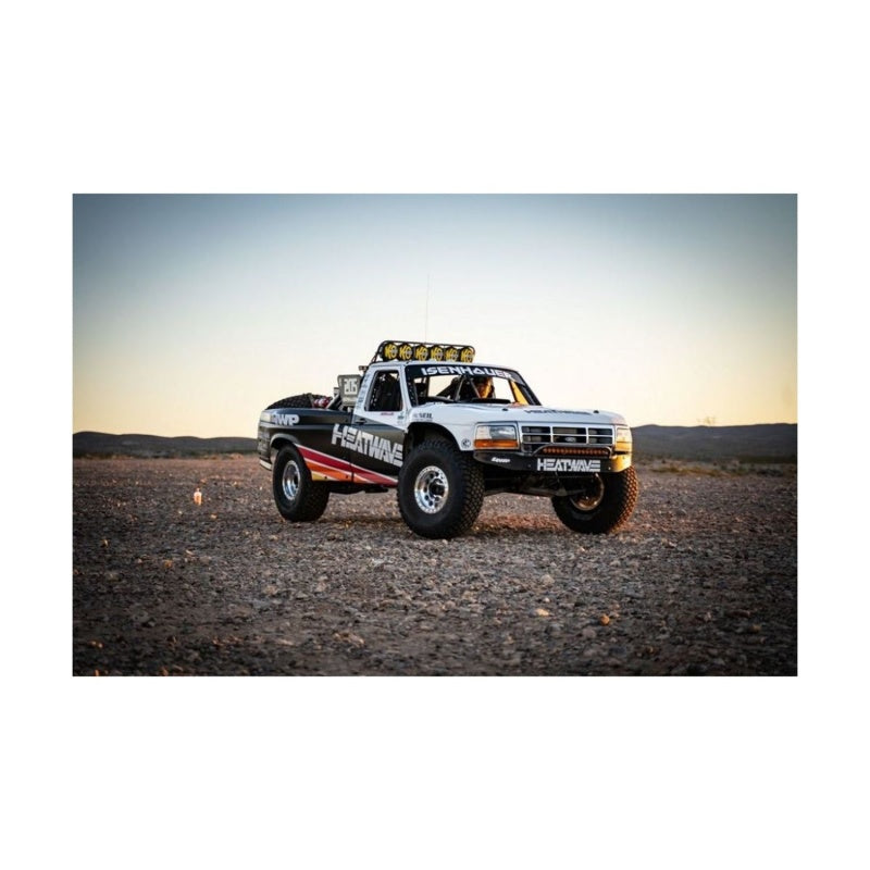 KC HiLiTES 8in. Round Soft Cover HID (Pair) - Black w/Yellow Brushed KC Logo Light Covers and Guards KC HiLiTES