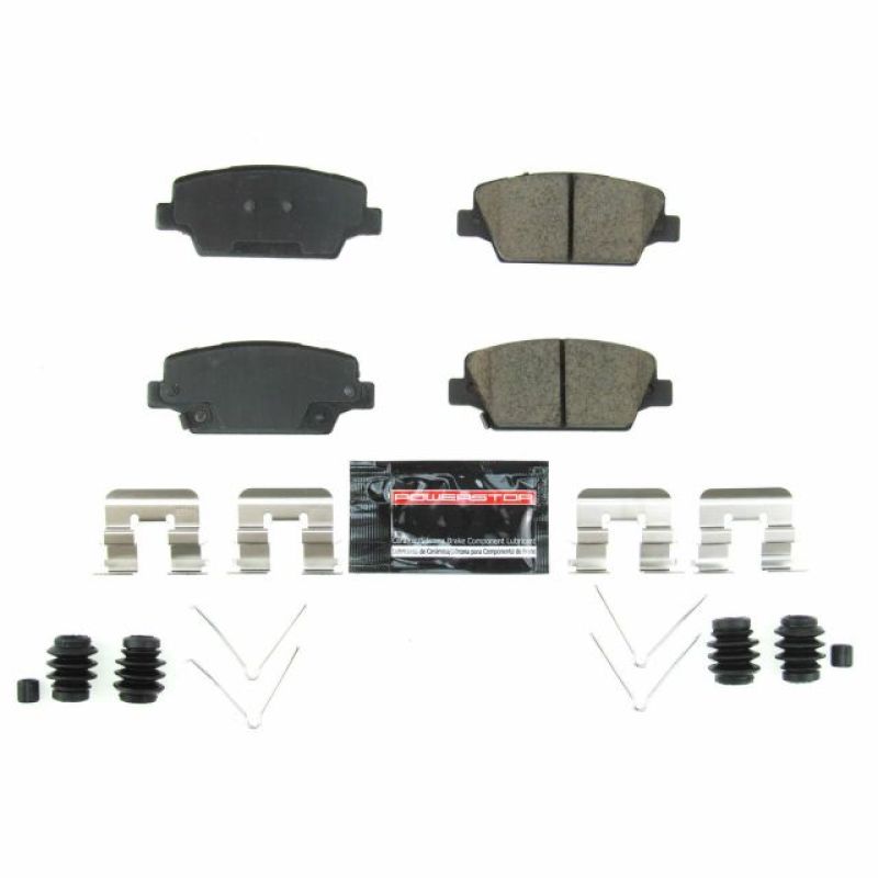 Power Stop 17-18 Kia Cadenza Rear Z23 Evolution Sport Brake Pads w/Hardware Brake Pads - Performance PowerStop