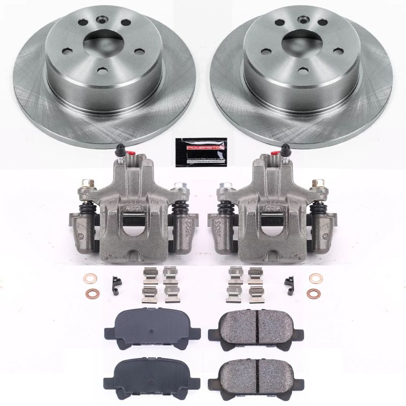 Power Stop 00-04 Toyota Avalon Rear Autospecialty Brake Kit w/Calipers Brake Kits - OE PowerStop