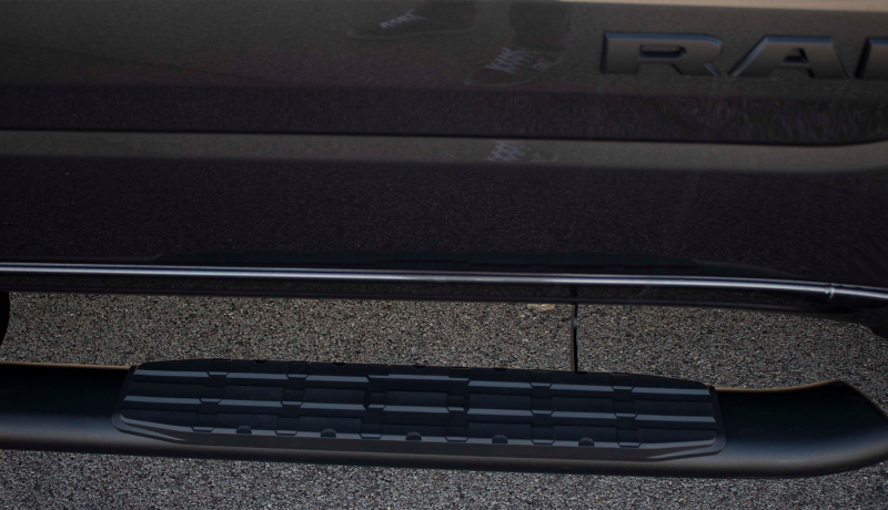 Fishbone Offroad 2019+ Chevrolet Silverado 1500 Double Cab Oval Side Steps - Black Textured Side Steps Fishbone Offroad