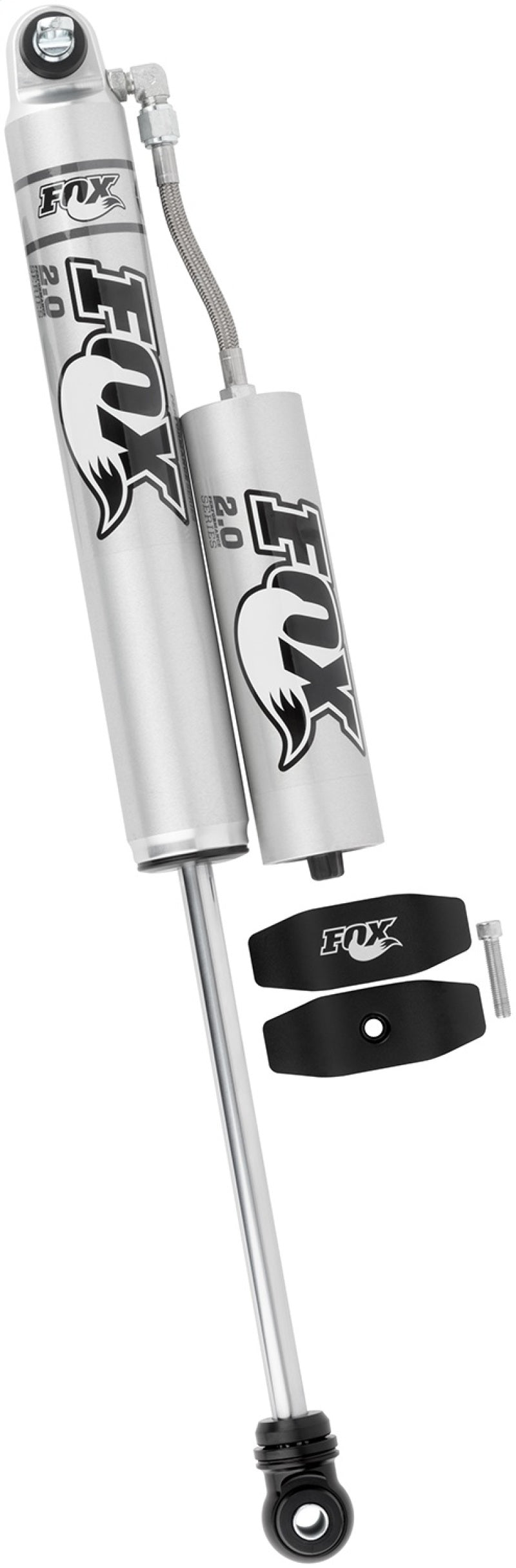 Fox 07+ Jeep JK 2.0 Performance Series 10.1in. Smooth Body Remote Res. Rear Shock / 2.5-4in. Lift Shocks and Struts FOX