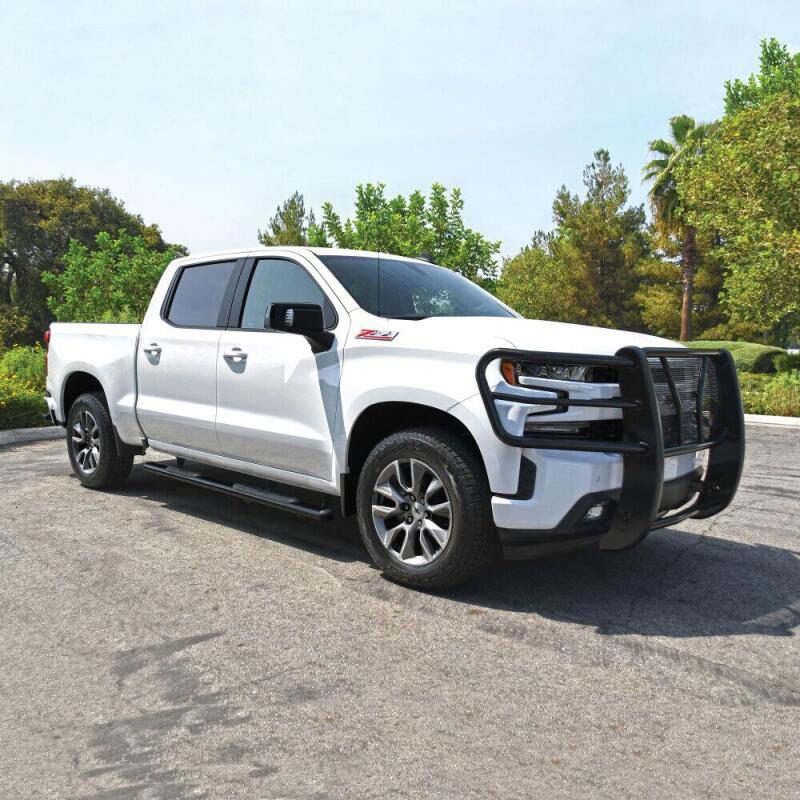 Westin Premier 4 Oval Nerf Step Bars - 85 in - Black Nerf Bars Westin